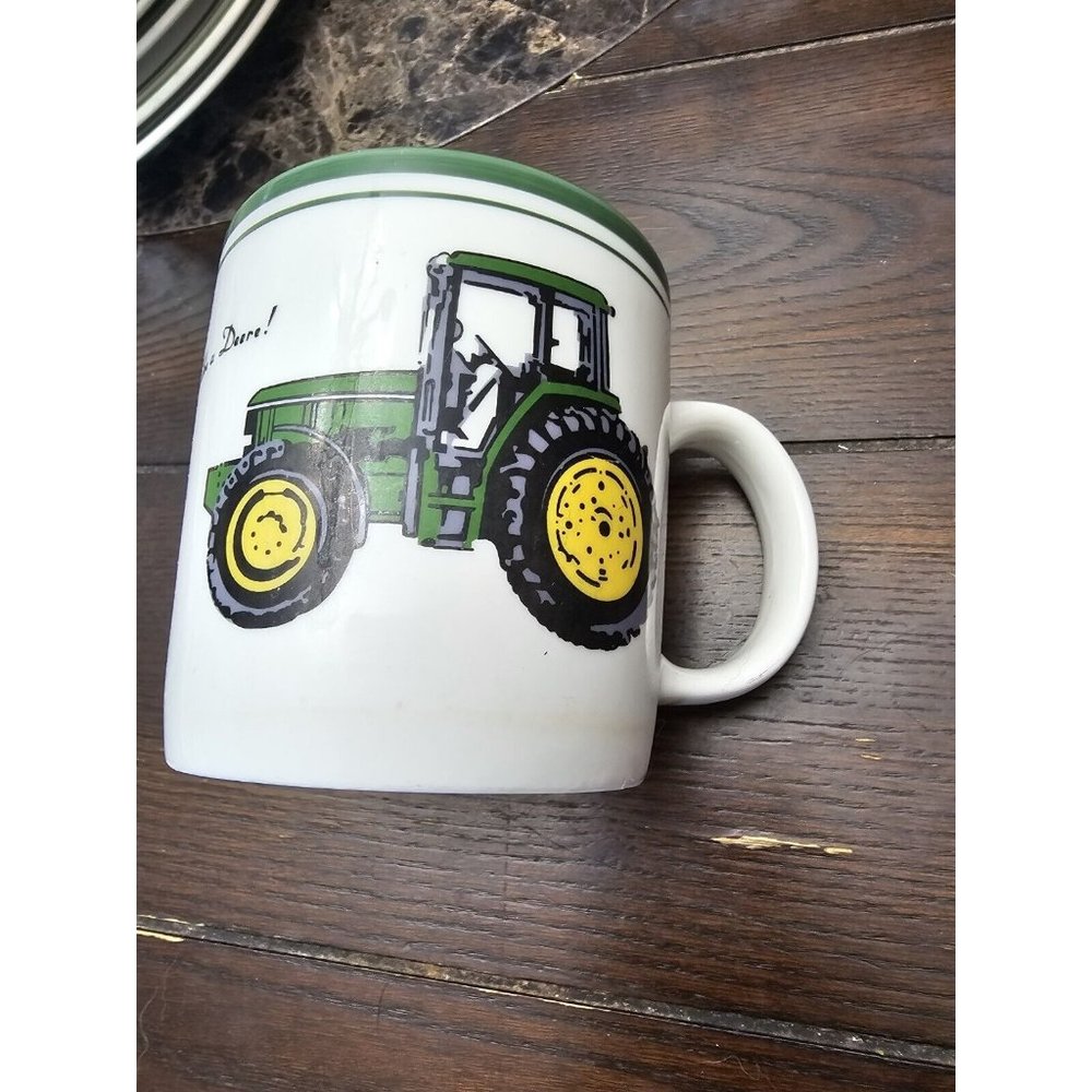 Gibson John Deere Coffee Mug Cup "Nothing Runs Like A Deere"
